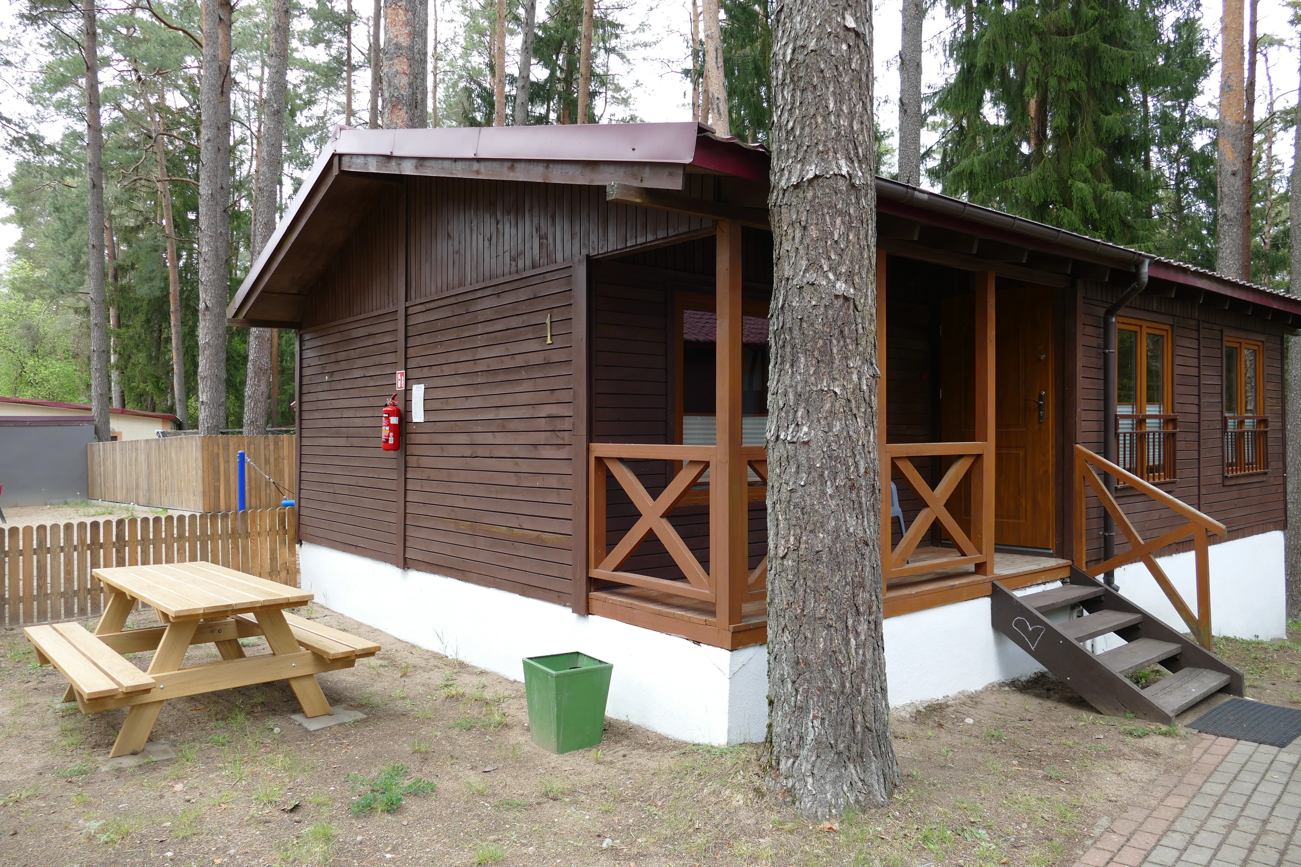 Zatoka Uklei - Domki Mikołajki nr 1-5